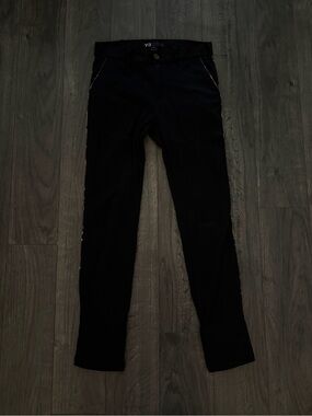 Y-3 Men's Black Slim Fit Pants